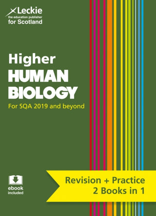 Cover image for 9780008365295 - HIGHER HU BIO REV & PRACTICE