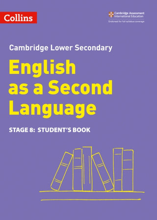 Cover image for 9780008366803 - Lower Secondary English as a Second Language Student's Book: Stage 8