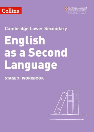 Cover image for 9780008366858 - Lower Secondary English as a Second Language Workbook: Stage 7