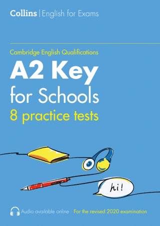 Cover image for 9780008367558 - Practice Tests for A2 Key for Schools (KET) (Volume 1)