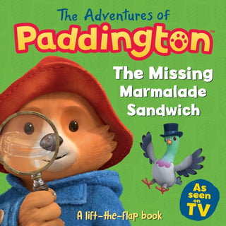 Cover image for 9780008367992 - The Missing Marmalade Sandwich: A lift-the-flap book