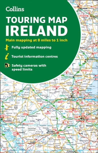 Cover image for 9780008369965 - Collins Ireland Touring Map