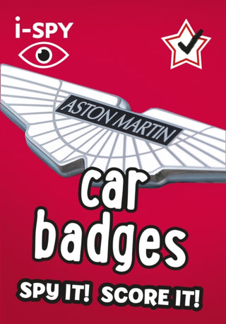 Cover image for 9780008386542 - i-SPY Car badges