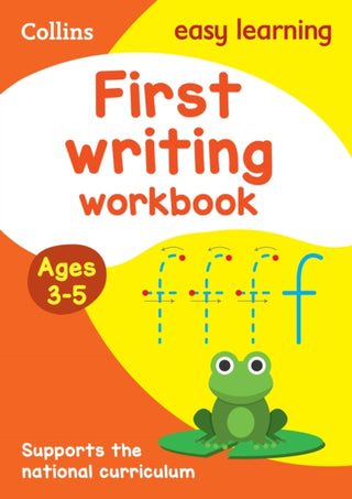 Cover image for 9780008387877 - First Writing Workbook Ages 3-5