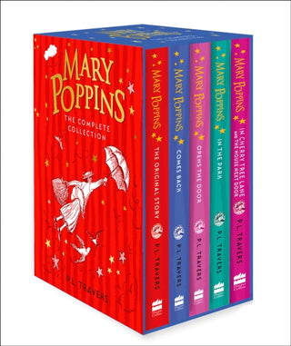 Cover image for 9780008403096 - Mary Poppins – The Complete Collection Box Set