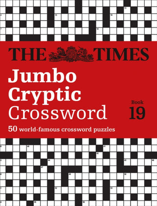 Cover image for 9780008404178 - The Times Jumbo Cryptic Crossword Book 19