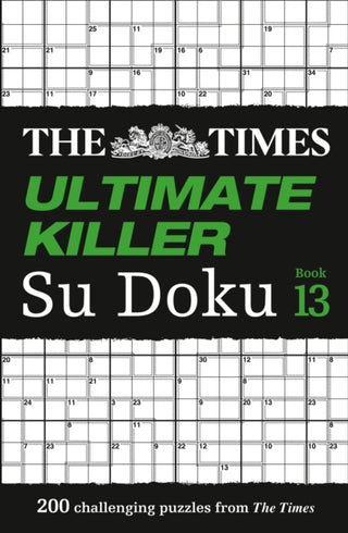 Cover image for 9780008404277 - The Times Ultimate Killer Su Doku Book 13