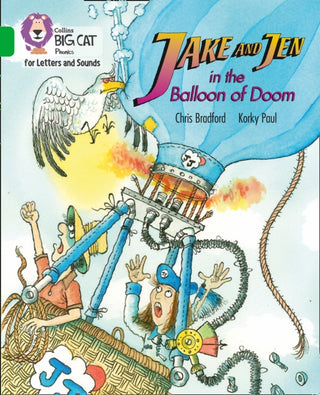 Cover image for 9780008418427 - Jake and Jen and the Balloon of Doom