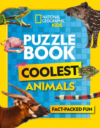Cover image for 9780008430504 - Puzzle Book Coolest Animals