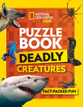 Cover image for 9780008430511 - Puzzle Book Deadly Creatures
