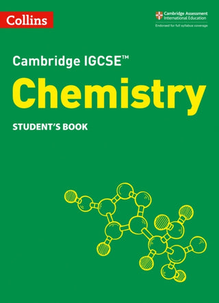 Cover image for 9780008430887 - Cambridge IGCSE™ Chemistry Student's Book