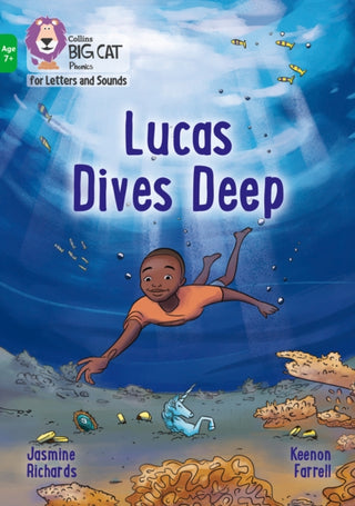 Cover image for 9780008446437 - Lucas Dives Deep