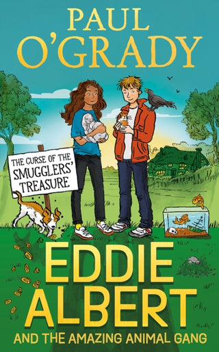 Cover image for 9780008446871 - Eddie Albert and the Amazing Animal Gang: The Curse of the Smugglers’ Treasure