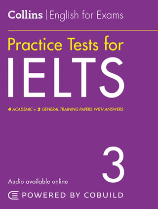 Cover image for 9780008453220 - IELTS Practice Tests Volume 3