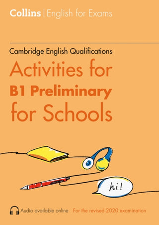 Cover image for 9780008461171 - Activities for B1 Preliminary for Schools