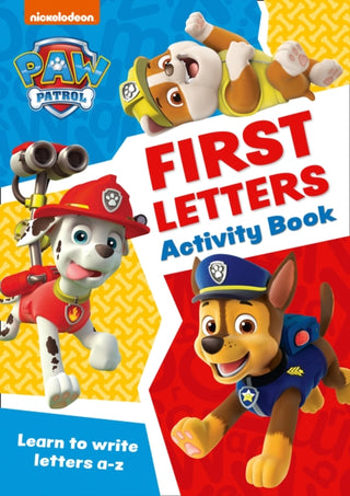 Cover image for 9780008461492 - PAW Patrol First Letters Activity Book