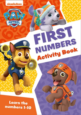 Cover image for 9780008461508 - PAW Patrol First Numbers Activity Book