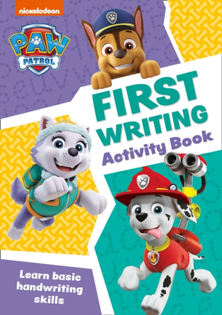 Cover image for 9780008461522 - PAW Patrol First Writing Activity Book