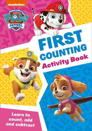 Supplemental image for 9780008461539 - PAW Patrol First Counting Activity Book