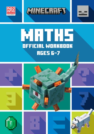 Cover image for 9780008462758 - Minecraft Maths Ages 6-7