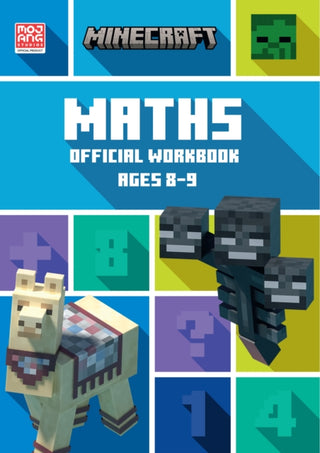 Cover image for 9780008462772 - Minecraft Maths Ages 8-9