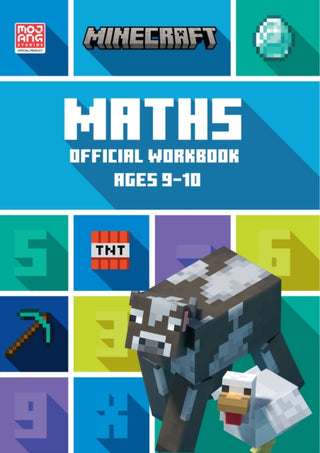 Cover image for 9780008462789 - Minecraft Maths Ages 9-10