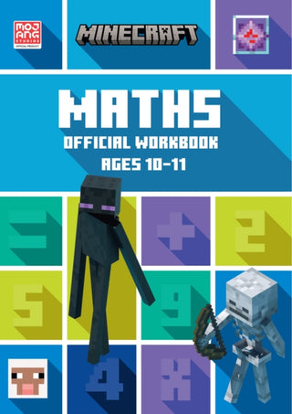 Cover image for 9780008462796 - Minecraft Maths Ages 10-11