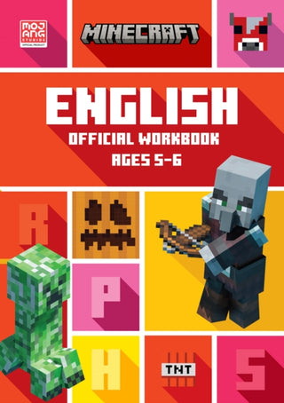 Cover image for 9780008462802 - Minecraft English Ages 5-6