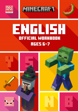 Cover image for 9780008462819 - Minecraft English Ages 6-7