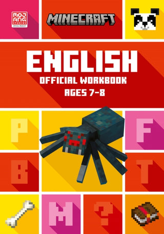 Cover image for 9780008462826 - Minecraft English Ages 7-8