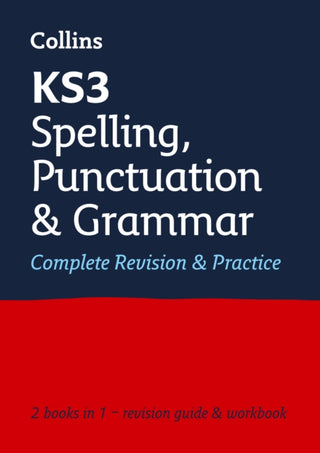 Cover image for 9780008470517 - KS3 Spelling, Punctuation and Grammar All-in-One Complete Revision and Practice