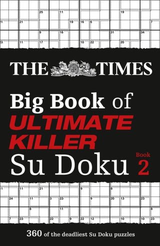 Cover image for 9780008472702 - The Times Big Book of Ultimate Killer Su Doku book 2