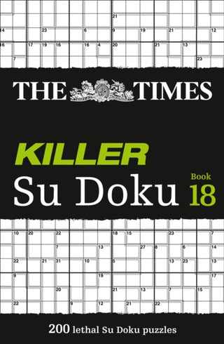 Cover image for 9780008472764 - The Times Killer Su Doku Book 18