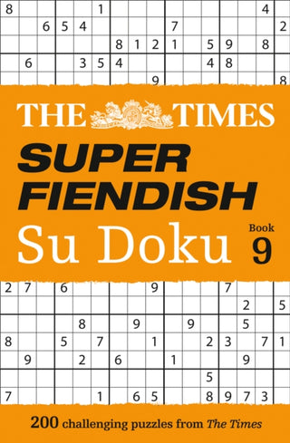 Cover image for 9780008472771 - The Times Super Fiendish Su Doku Book 9