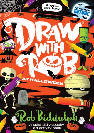 Cover image for 9780008479022 - Draw With Rob at Halloween