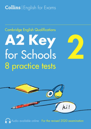 Cover image for 9780008484163 - Practice Tests for A2 Key for Schools (KET) (Volume 2)