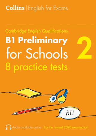 Cover image for 9780008484170 - Practice Tests for B1 Preliminary for Schools (PET) (Volume 2)