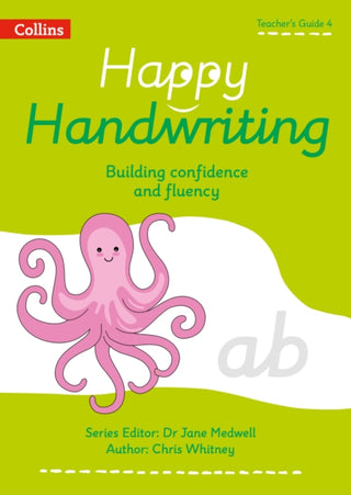 Cover image for 9780008485764 - HAPPY HANDWRITING_TG 4