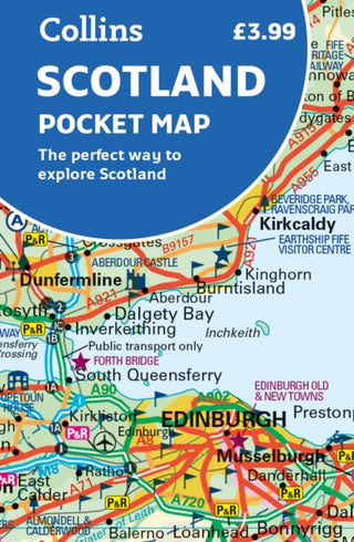 Cover image for 9780008492571 - Scotland Pocket Map