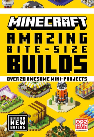 Cover image for 9780008495954 - Minecraft Amazing Bite Size Builds