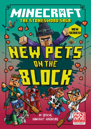 Cover image for 9780008495961 - MINECRAFT: NEW PETS ON THE BLOCK