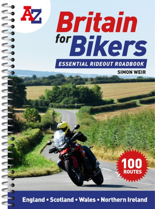 Cover image for 9780008496296 - A -Z Britain for Bikers