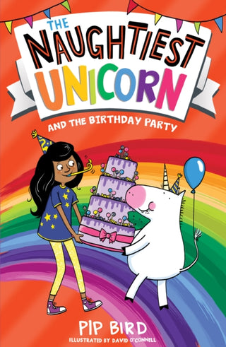 Cover image for 9780008502133 - The Naughtiest Unicorn and the Birthday Party