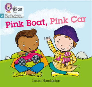 Supplemental image for 9780008502386 - Pink Boat, Pink Car