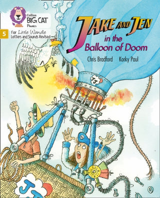 Cover image for 9780008504670 - Jake and Jen in the Balloon of Doom