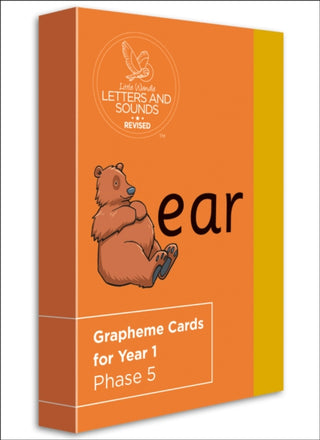 Cover image for 9780008505998 - Grapheme Cards for Year 1