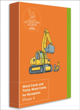Cover image for 9780008506049 - Word Cards and Tricky Word Cards for Reception
