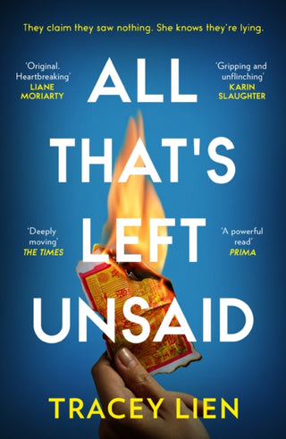 Cover image for 9780008511920 - All That’s Left Unsaid