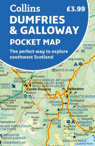 Cover image for 9780008520656 - Dumfries & Galloway Pocket Map