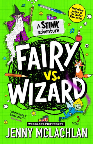 Cover image for 9780008524302 - Stink: Fairy vs Wizard